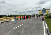 Utusan Buruh SHI dan GTJ Bersama Mahasiswa HMI , Sambangi Pemko Pekanbaru
