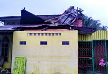 Angin Puting Beliung Porak-Porandakan Rumah di Kelurahan Pasir Sialang