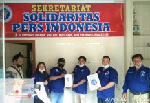 Ketua Umum SPI, Serahkan SK DPD Kabupaten SIAK