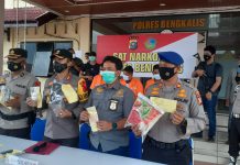 Alamak Jang, Polres Bengkalis Kembali Amankan Di Duga Penikmat Barang Haram