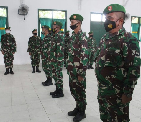 Kodim 0314/Inhil Laksanakan Sertijab di Sejumlah Koramil