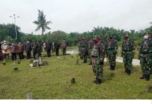 Berita Duka Veteran Asal Bengkalis Meninggal Dunia, Kodim 0303/Bengkalis Lakukan Pemakaman Secara Militer