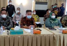 Hadiri Sosialisasi Pengisian Jabatan Instansi Pemerintahan, Bupati dan Wabup Rohil Konsultasi Tentang Banyaknya Kursi Jabatan Kosong