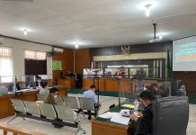 Pengadilan Tipikor Pekanbaru Gelar Sidang Terhadap Terdakwa Korupsi Ruang Pertemuan Hotel Kuansing