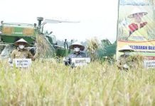 Menjadi Salah Satu Kabupaten Penyumbang Kebutuhan Beras di Riau, Bupati Inhil Laksanakan