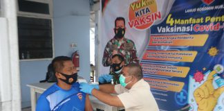 RSAU dr Sukirman Lanud Rsn Kembali Gelar Giat Vaksinasi Covid-19 Tahap Kedua