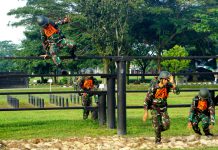 Batalyon Komando 462 Pasukan Khas (Yonko 462 Paskhas) Laksanakan LUSO