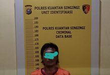 Pengedar Shabu di Pasar rakyat Teluk Kuantan Ditangkap Sat Narkoba Kuansing