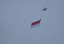 Jelang HUT TNI Ke-76, Pesawat Tempur dan Helikopter TNI Laksanakan Latihan Demo Udara