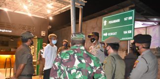 Kapolres Kuansing Pimpin Apel Giat PPKM Level 2 di Mapolsek Kuantan Tengah