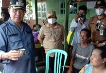 Bupati HM Wardan Tinjau Lokasi Longsor di Desa Rantau Panjang Kecamatan Enok