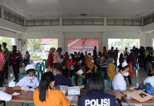 Percepat Akselerasi Vaksin, Polresta Deli Serdang Gelar Vaksinasi Massal Di P3UD Tanjung Morawa