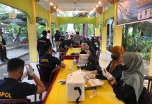 DPW SPI Riau Bersama Polda Riau, IPA Riau dan Alam Mayang Taja Giat Vaksinasi Massal Mitra Presisi