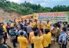 Gubernur Riau Diwakili Kaban Kesbangpol Letakkan Batu Pertama Pembangunan Gedung Nias Nusantara