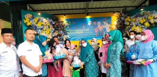 Guna Dapatkan Imunisasi Rutin, Ketua TP PKK Bengkalis Himbau Orang Tua Bawa Anak ke Posyandu