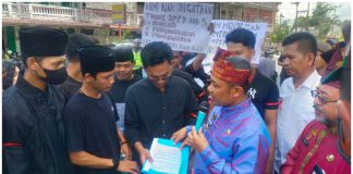 Ini yang Diminta Puluhan Mahasiswa Demo di Kantor Bupati dan DPRD Bengkalis