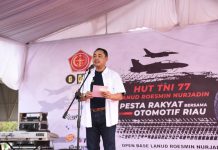 Lanud Rsn Gelar Pesta Rakyat, Gubernur Riau Beri Apresiasi