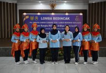 Lomba Bedincak Digelar PIA Ardhya Garini Lanud Rsn
