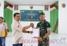 Resmi Dikukuhkan, PBSC Kodim 0303/Bengkalis Diketuai Dandim 0303 Bengkalis