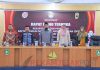 Asisten Pemerintahan dan Kesejahteraan Rakyat Andris Wasono Mengikuti Rapat Pleno Yang Digelar KPU Kabupaten Bengkalis