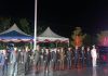 HUT ke 78 Kemerdekaan Republik, Dandim 0303/Bengkalis Mengikuti Apel Kehormatan / Renungan Suci