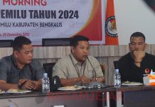 Sukseskan Pemilu Tahun 2024, Bawaslu Kab Bengkalis Gelar Coffe Morning Bersama Insan Pers Dan LSM
