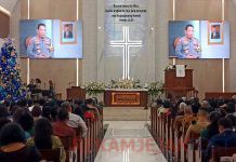 Umat Nasrani Memeriahkan Natal Dengan Suka Cita dan Menerima Ucapan Selamat Natal 2023 Dari Kapolri
