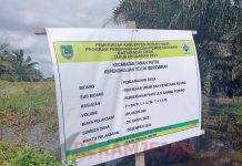Diduga Mark Up, PJ Teluk Berembun Bungkam