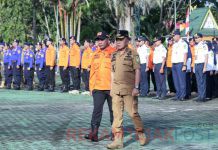 Pemkab Kepulauan Meranti Gelar Apel Kesiapan Dadurat Bencana Banjir