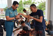 Sebanyak 16 Orang Calon PMI Non Prosedural Digagalkan Tim F1QR Lanal Dumai