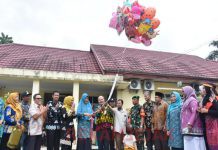 Pj Ketua TP PKK Kampar Melaunching Program Intervensi Pemenuhan Gizi Oleh BAAS