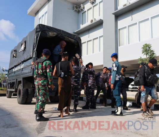 Team Lanal Dumai Kembali Mengamankan 40 PMI Non Prosedural Dari Malaysia