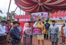 Juara ll Festival Lampu Colok, Pj Kades Simpang Ayam Ucapkan Terima Kasih Kepada Bupati Bengkalis