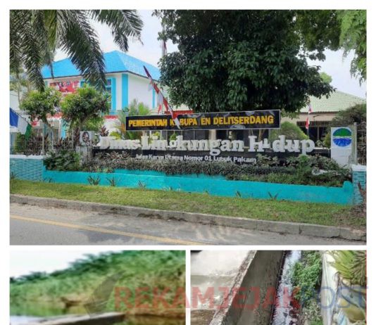 Ada Apa?? Kabid DLH Deliserdang Bungkam, Terkait Pembuangan Limbah Cairan Berbahan Kimia di Drainase Warga