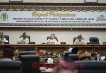 DR. H. Ferryandi, DPRD Inhil Gelar Paripurna Milad Inhil ke-59