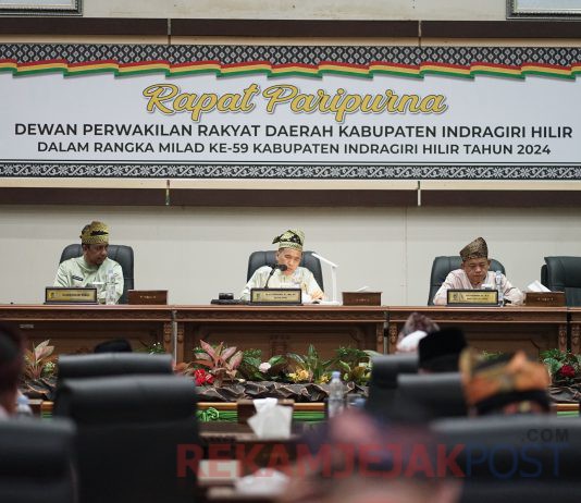 DR. H. Ferryandi, DPRD Inhil Gelar Paripurna Milad Inhil ke-59