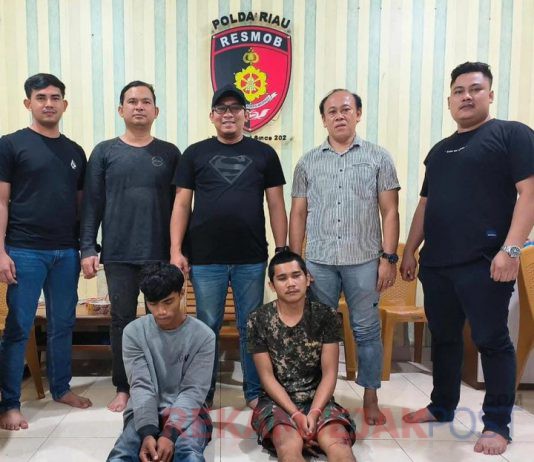 Tim Resmob Polda Riau Berhasil Tangkap Dua Orang Pelaku Curanmor