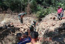 TMMD ke-121 Tahun 2024, Kodim 0313/KPR Bersama Warga Dusun 1 Pulau Pencong