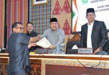 Terkait Pengesahan TKR, Bupati Bengkalis Ucapkan Terima Kasih Kepada DPRD