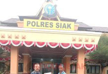 Ketua DPD SPI Siak Dewa Napitupulu Didampingi Kaperwil Riau Media GSI Laporkan Biro PLN Ke Polres Siak Lakukan Pengancaman Pembunuhan