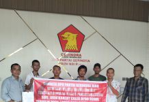 Team Simpatisan Partai Gerindra Laporkan Dugaan Perselingkuhan Jhon Kanedy ke DPD Partai Gerindra Prov Riau