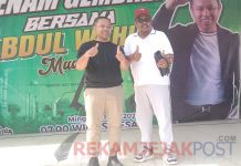 Didampingi Balonbup Rohul H Hafith Sykuri, Ribuan Masyarakat Senam Gembira Bersama Balongubri H Abdul Wahid