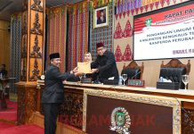 Ranperda Perubahan APBD 2024 Disetujui Enam Fraksi DPRD Bengkalis