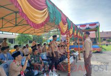 Pemerintah Desa Pematang Duku Timur Gelar Upacara HUT Pramuka ke-63