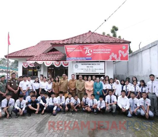 Dalam Rangka Peringati HUT ke-79 RI, Pj Sekda Dairi Ajak Anak Didik Panti Asuhan Belajar Menuju Kesuksesan