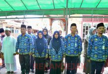 Meninggalnya Zaidir Bin Abdullah, Dilakukan Upacara Pelepasan Jenazah