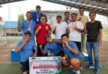 Tenis PTPN IV Berhasil Jadi Juara Pertama Diturnamen HUT Riau ke-67 Tahun 2024