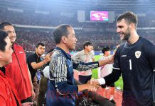 Aksi Impresif Kiper Timnas Indonesia, Maarten Paes Saat Melawan Australia Menuai Pujian Dari Presiden Joko Widodo (Jokowi)