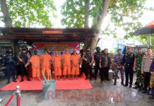 Tim Gabungan Satnarkoba Polres Bengkalis Tangkap Empat Orang Kurir Sabu