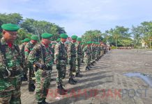 Peringati HUT TNI ke-79 Dandim Inhil Tegaskan Komitmen TNI Dalam Menghadapi Agar Tidak Gampang Di Adu Domba